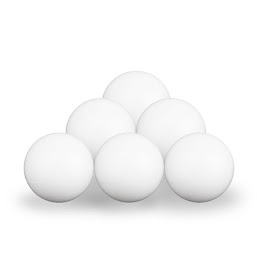 6 kpl Beer Pong -palloja