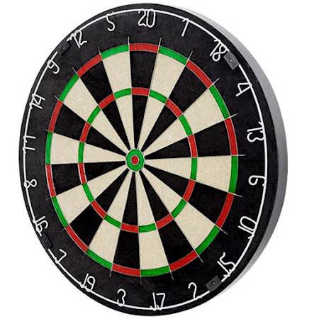 Viralliset mitat täyttävä ammattilaistason darts-taulu