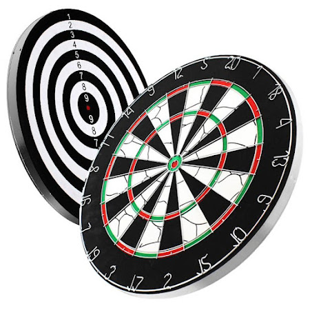 Darts-taulu - 6 tikkaa ja kaksi puolta
