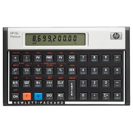HP 12c Platinum talouslaskin
