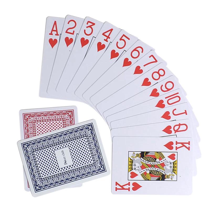 Korttipakka punainen - perinteiset pelikortit