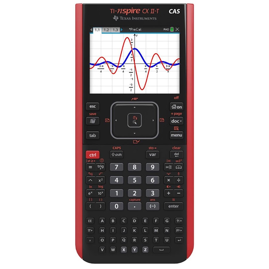 TI-Nspire CX II-T CAS graafinen laskin + lisenssi