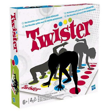 Twister Hasbro - peli, jossa tarvitaan tasapainoa